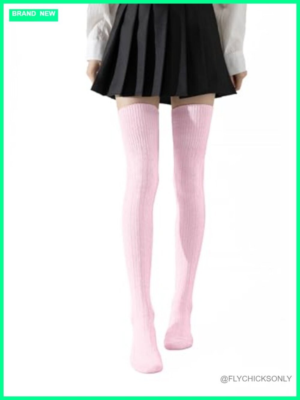 Thigh High Socks Over The Knee Cable Knit Warm Boot Socks Cotton Blend Long Sock